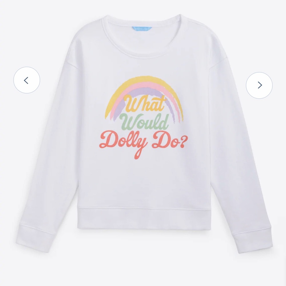 🌈 Draper James what would dolly do sweatshirt🌈